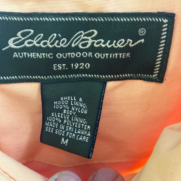 Eddie Bauer Peach Hooded Jacket - Picture 2 of 7